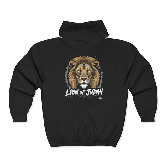 LION OF JUDAH - Available in Black and Dark Heather (Hoodie)