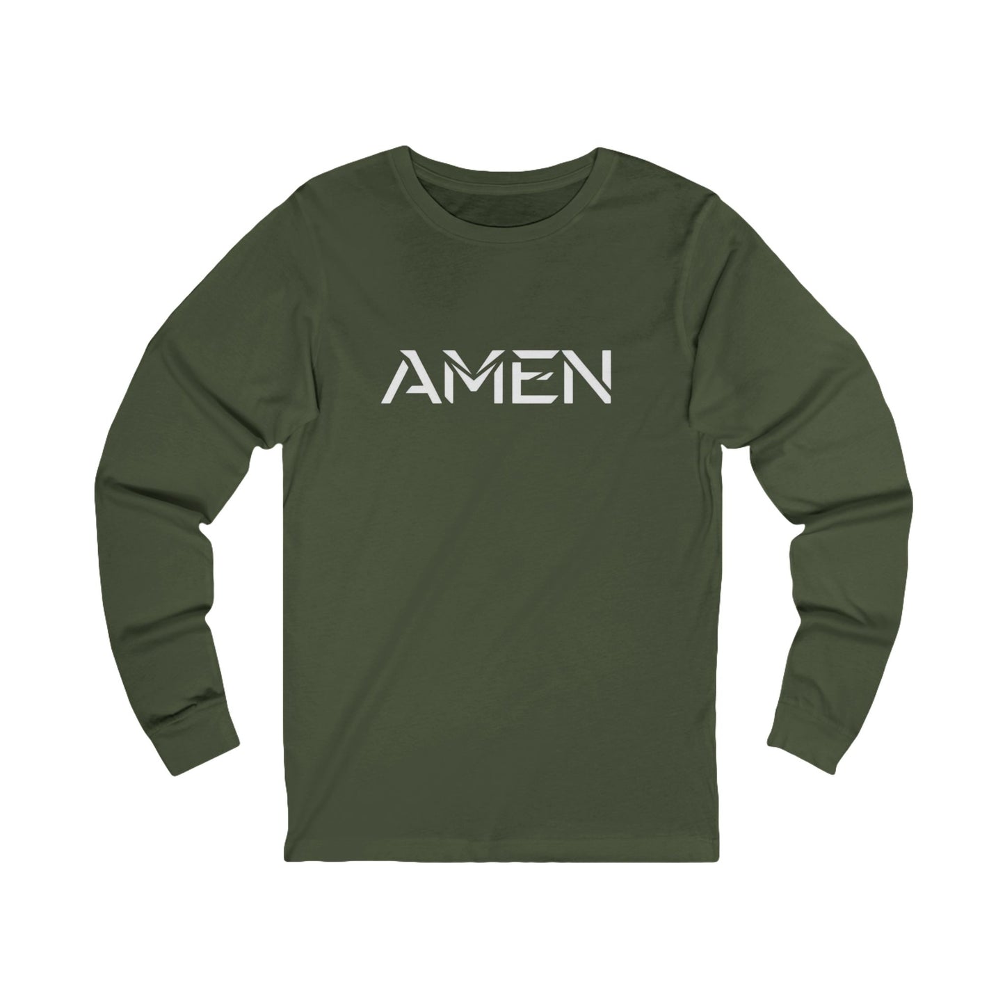 AMEN (version two) - Grab your color! (Long sleeve tee)