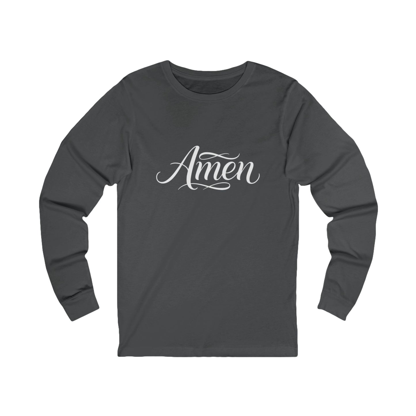 AMEN (version one) - Grab your color! (Long sleeve tee)