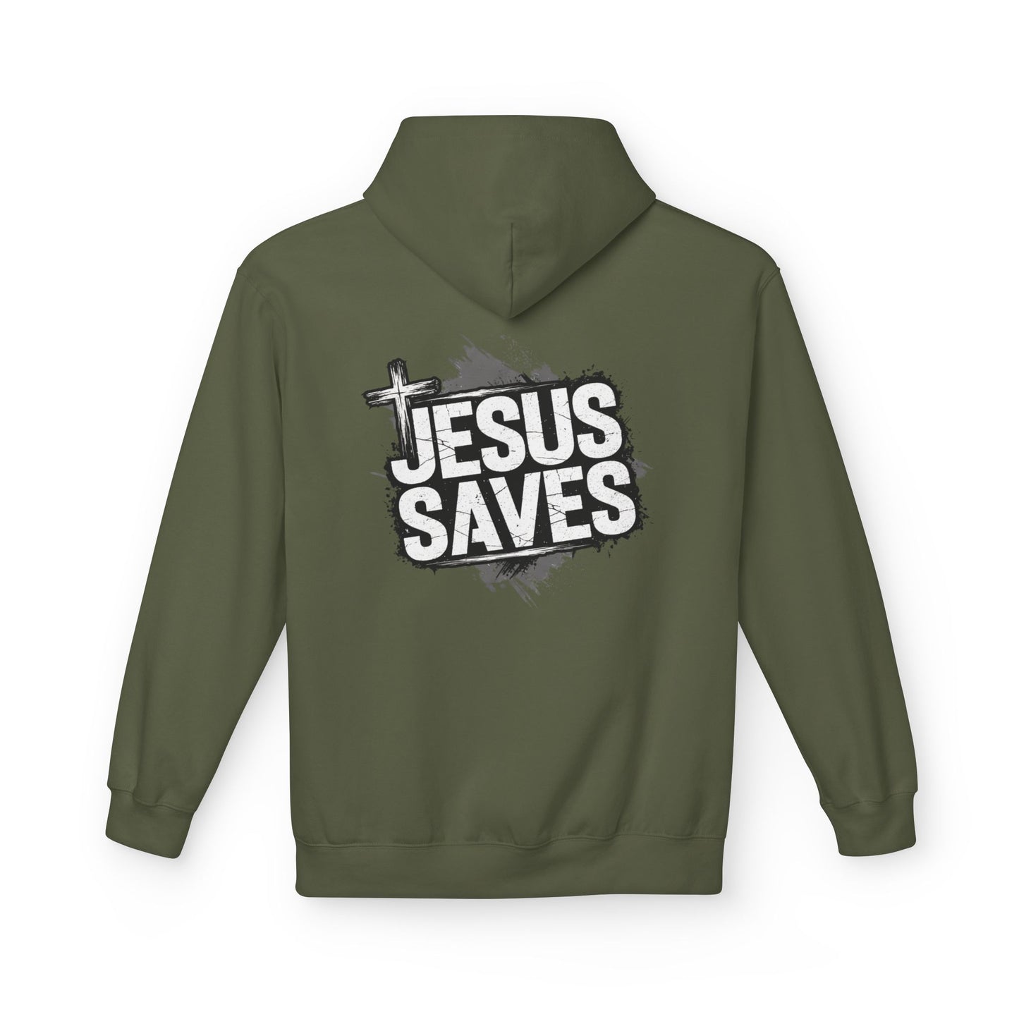 JESUS SAVES - Grab your color! (Hoodie)