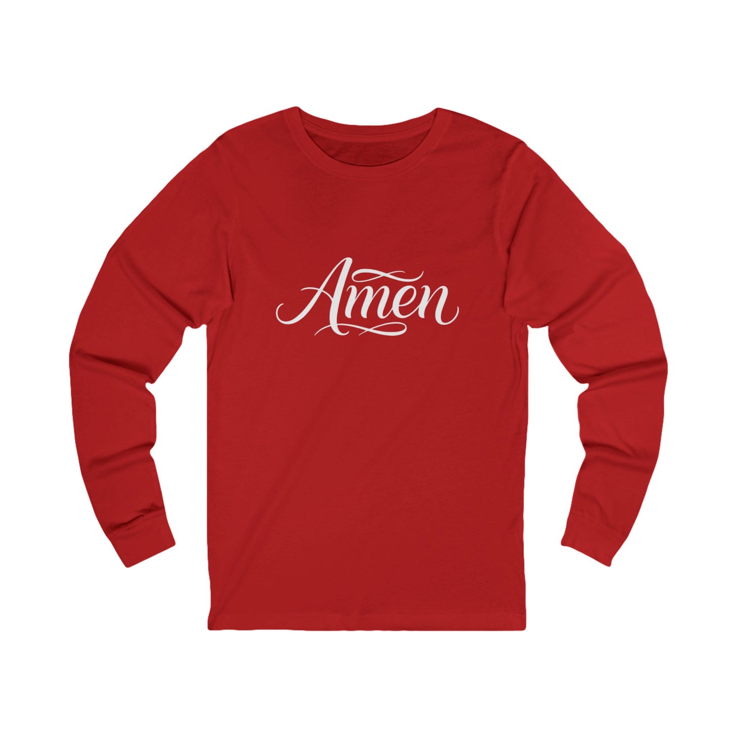 AMEN (version one) - Grab your color! (Long sleeve tee)