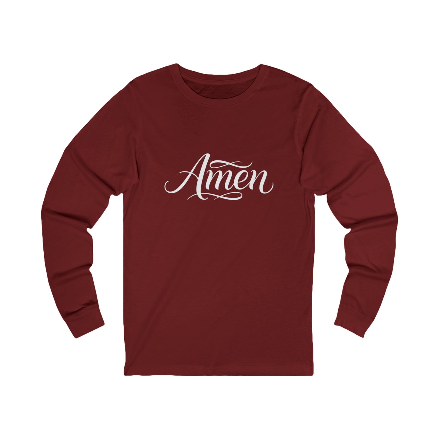 AMEN (version one) - Grab your color! (Long sleeve tee)