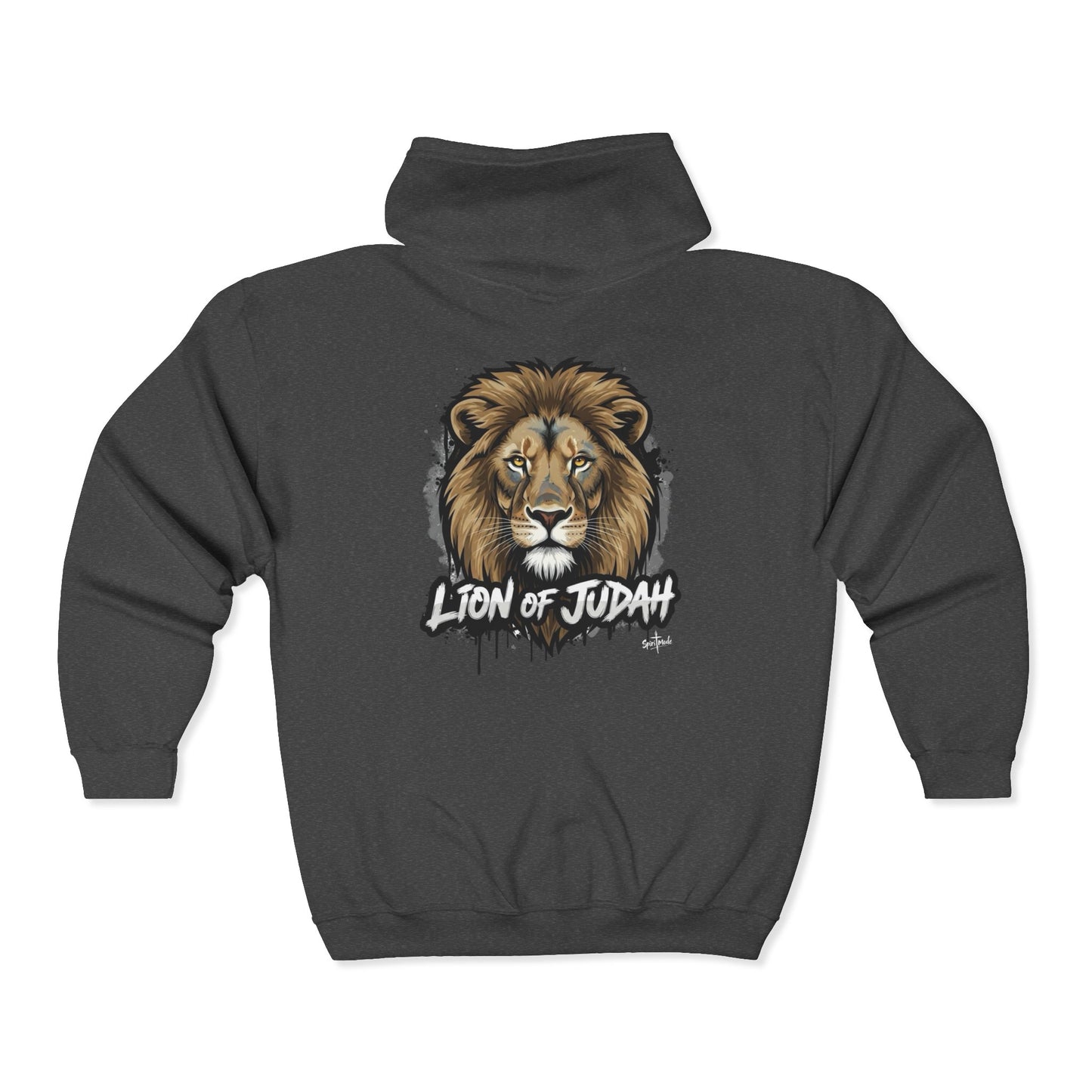 LION OF JUDAH - Available in Black and Dark Heather (Hoodie)