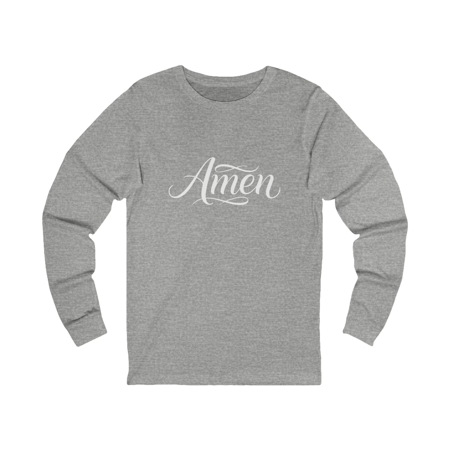 AMEN (version one) - Grab your color! (Long sleeve tee)