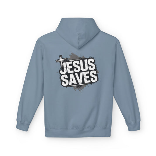 JESUS SAVES - Grab your color! (Hoodie)