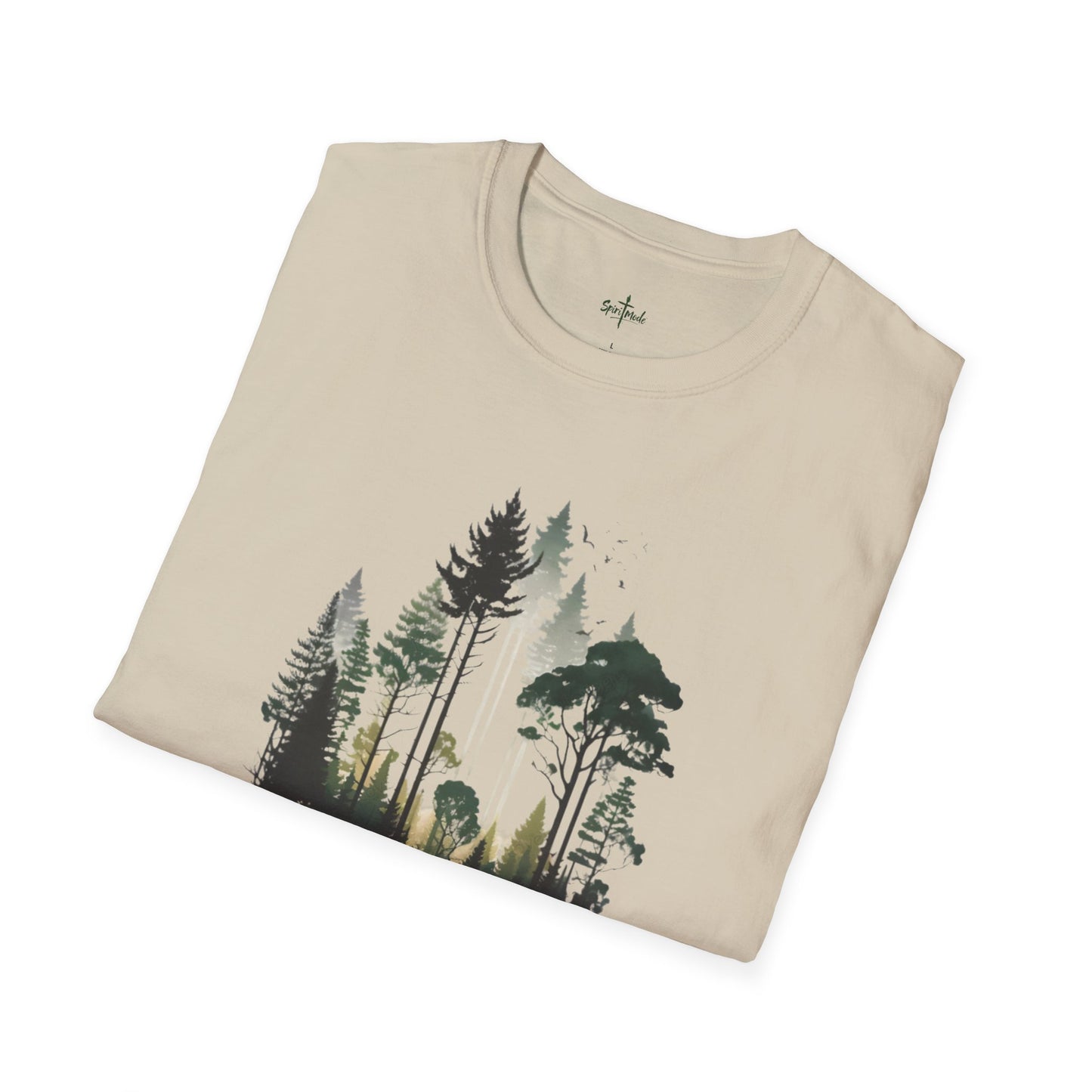 JC Wilderness Psalm 136:16 T-Shirt-Available in Sand and Sage