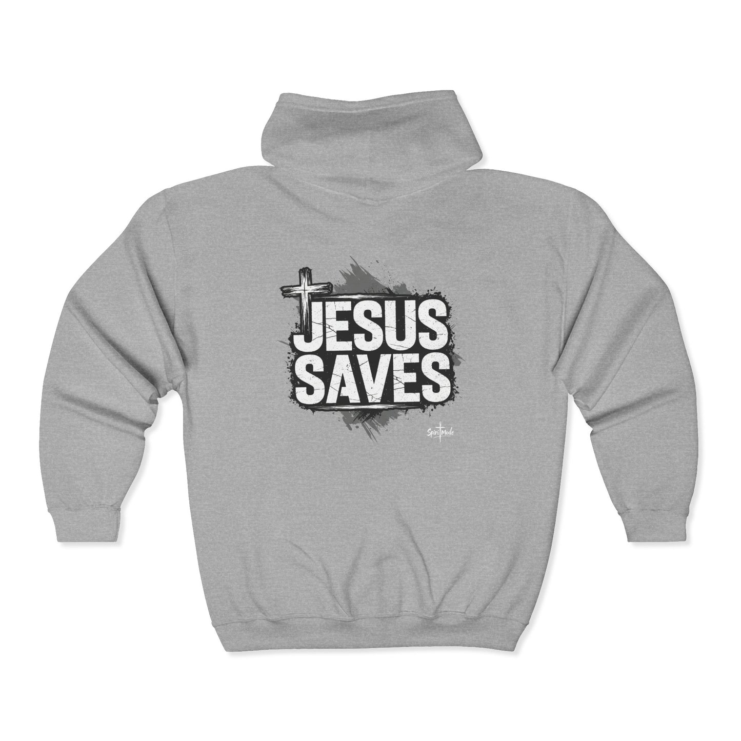 JESUS SAVES - Grab your color! (Hoodie)
