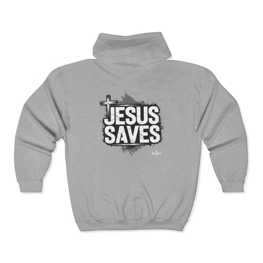 JESUS SAVES - Grab your color! (Hoodie)