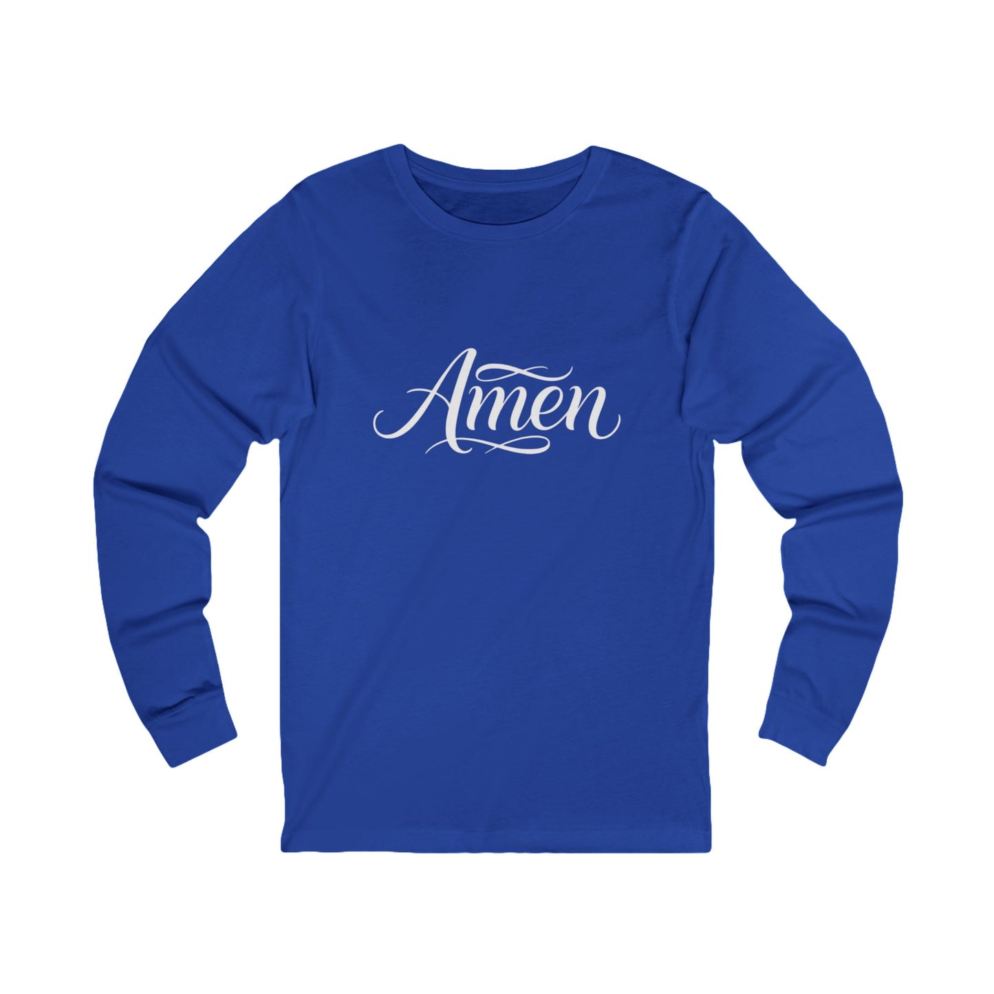 AMEN (version one) - Grab your color! (Long sleeve tee)