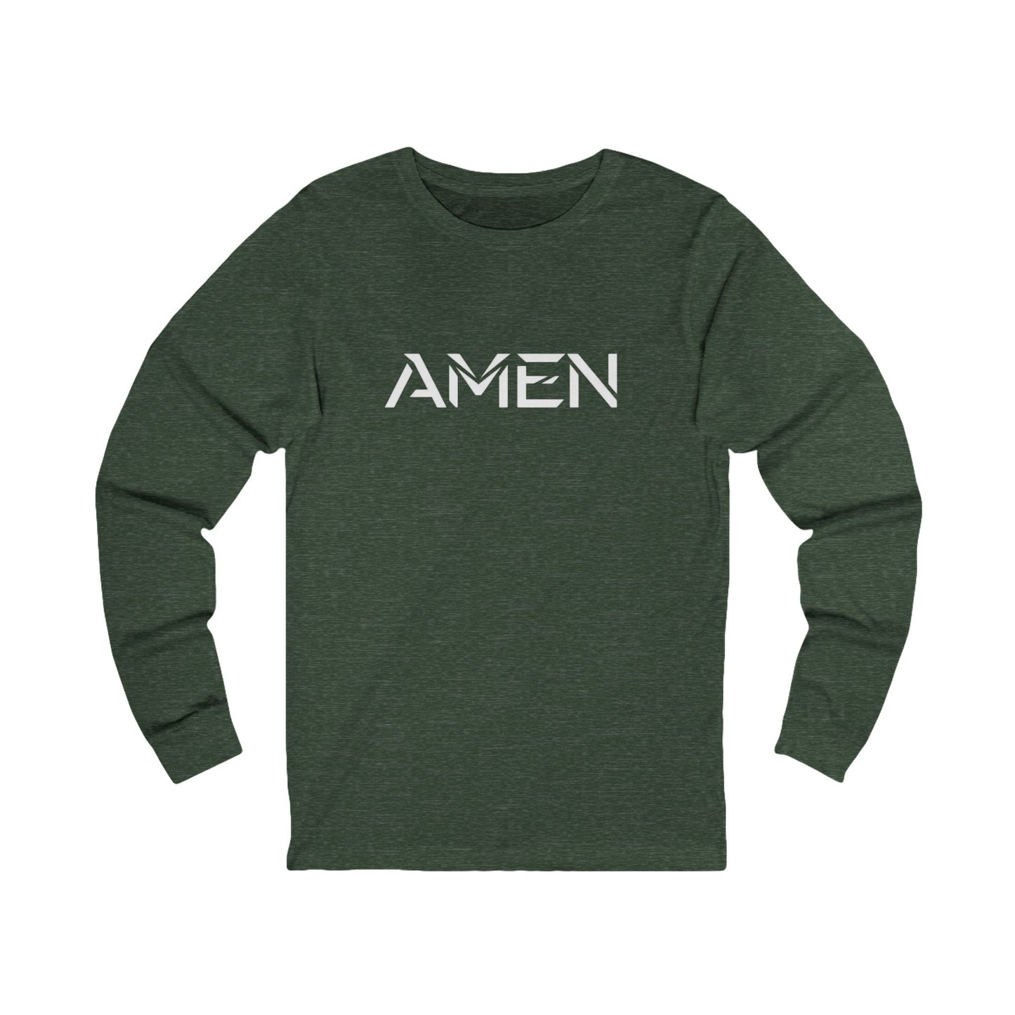 AMEN (version two) - Grab your color! (Long sleeve tee)