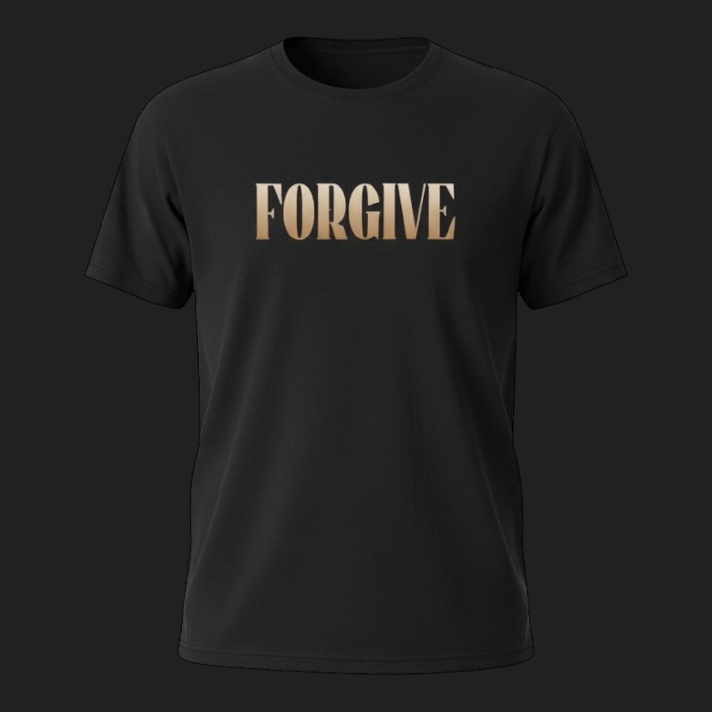 FORGIVE- Unisex Softstyle T-Shirt-Available in Black and Natural