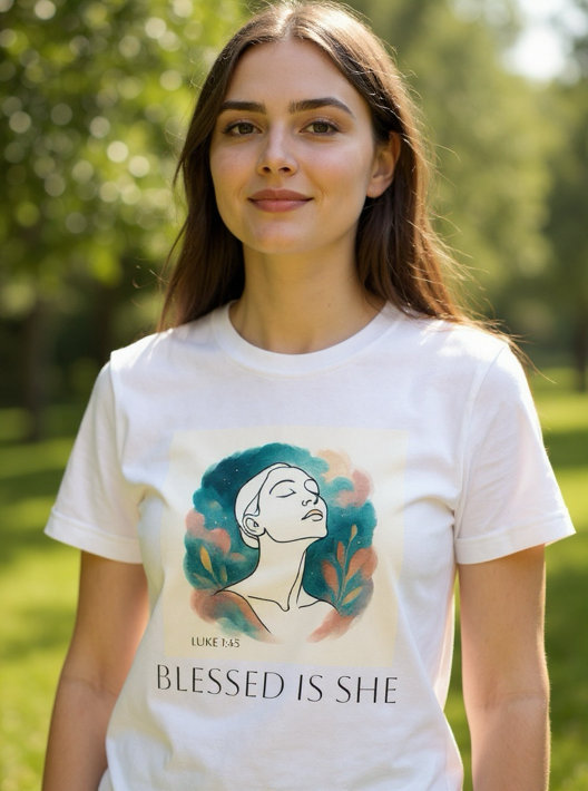 BLESSED IS SHE